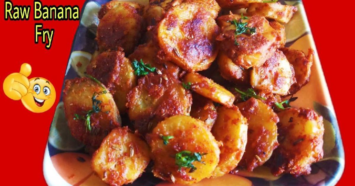 Raw Banana Fry Recipe by Sunita Sahu - Cookpad