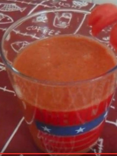 Una foto de Gazpacho con sandía