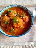 Lotus stem/Kamal kakdi Kofta curry