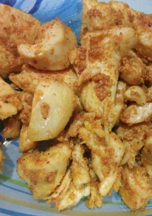 صورة لوصفة قطع دجاج بتتبيلة 😘😘😘😘