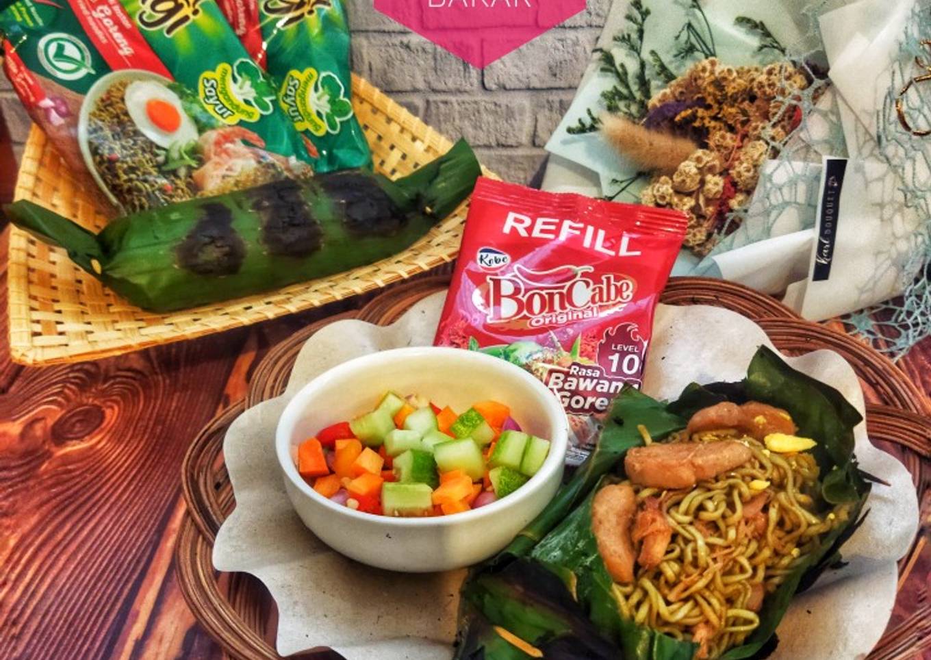 395. 🍝 Mie Goreng Bakar