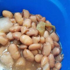 A picture of Homemade Beans.