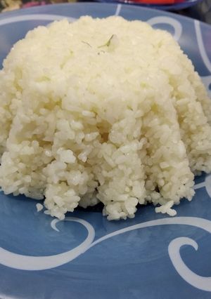 صورة لوصفة أرز أبيض 👌🍚