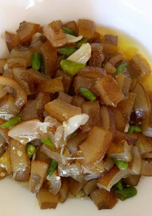 Foto resep Kikil tumis cabe ijo ala ms.Rasell