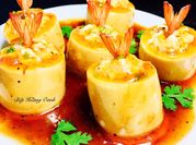 Hình ảnh của trứng hấp tôm