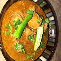 A picture of Chicken curry masala.