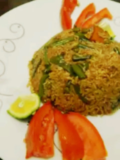 A picture of Vegetable Pilau#MyRiceDishContest.