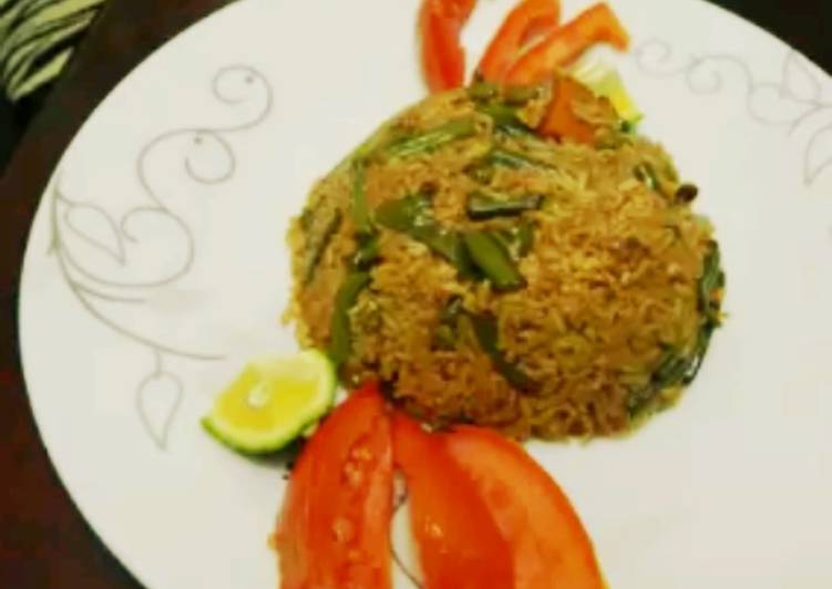 Recipe: Appetizing Vegetable Pilau#MyRiceDishContest