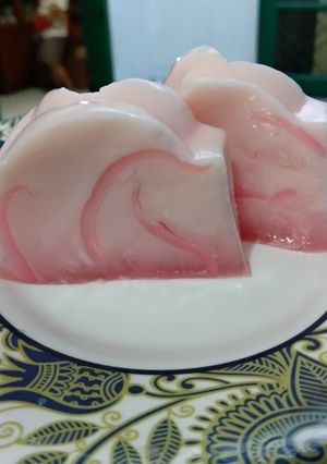 Foto resep Puding Kelapa Muda sirup Cocopandan plus Susu