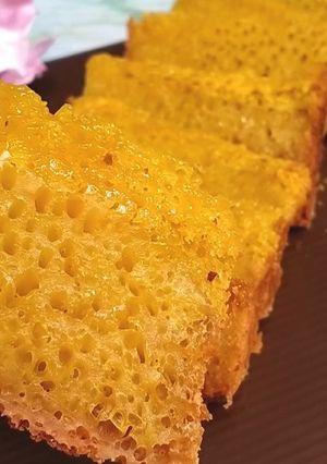 Foto resep Bika ambon 3 telur tanpa oven tanpa mixer