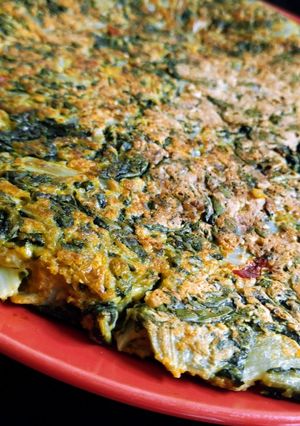 Una foto de Tortilla de acelga 😋