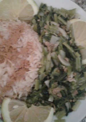 صورة لوصفة سبانخ ورز