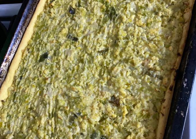 Tarta de Puerro/ Leek Quiche