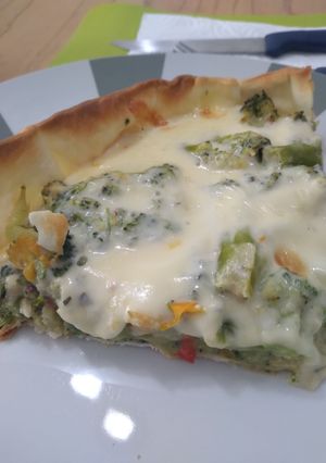 Una foto de Tarta de brócoli