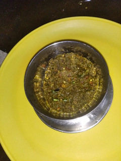 கொத்திமீரா பச்சடி (Coriander leaves pachadi recipe in tamil) செய்முறை முக்கிய புகைப்படம்