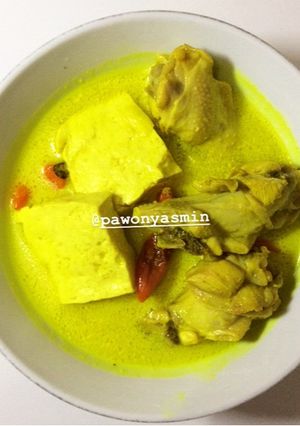 Foto resep Opor Ayam Tahu