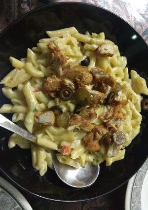 A picture of Alfredo Pasta.