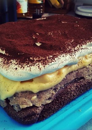 Gesztenyés habos recept fotója
