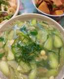 Canh mướp hạt sen