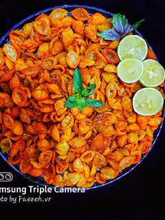 عکسی از دستور چیپس پاستا