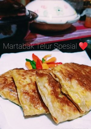 Foto resep Martabak Telur Bumbu Kari dgn Kulit Lumpia (ayam dan tahu)
