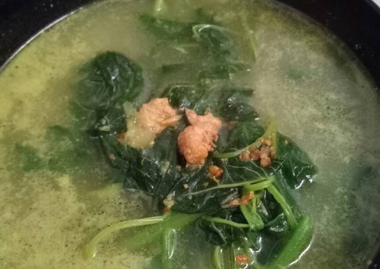 Sayur Bobor Bayam Ebi