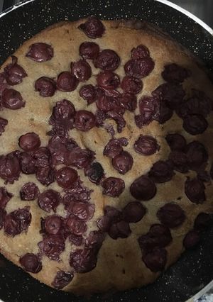 Meggyes lepény recept fotója