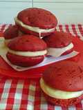 Whoopie Pies de Red Velvet (Veganos)