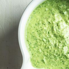A picture of My Version of Frankfurt Green Sauce (Frankfurter Grüne Soße).