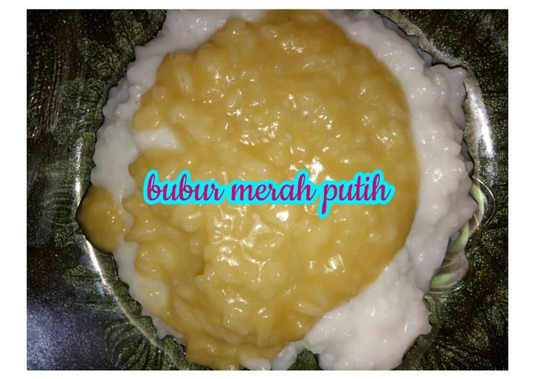 Bagaimana Menyiapkan Bubur merah putih yang Enak
