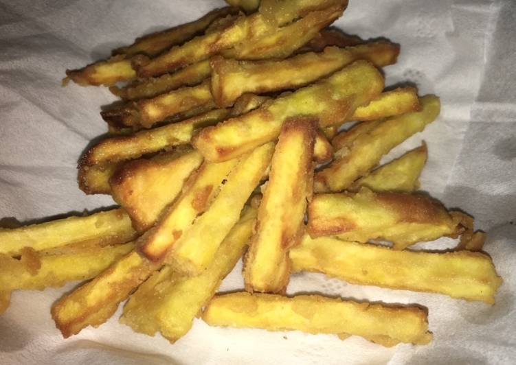 Cara Membuat Cemilan Stik Ubi Jalar Krispi Enak Loh Yang Renyah