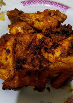 Foto resep Ayam Panggang Bumbu Rujak