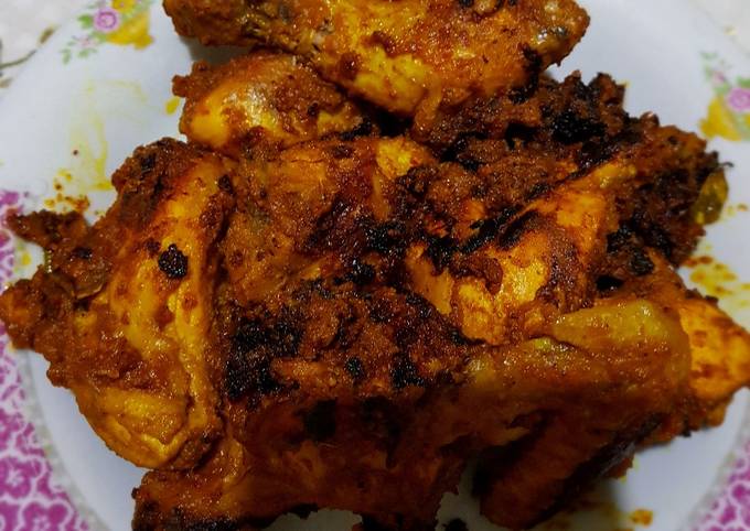 Bagaimana Menyiapkan Ayam Panggang Bumbu Rujak yang Lezat Sekali