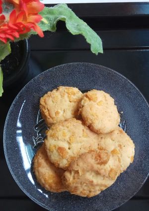 Foto resep Cornflakes cookies Yackikuka