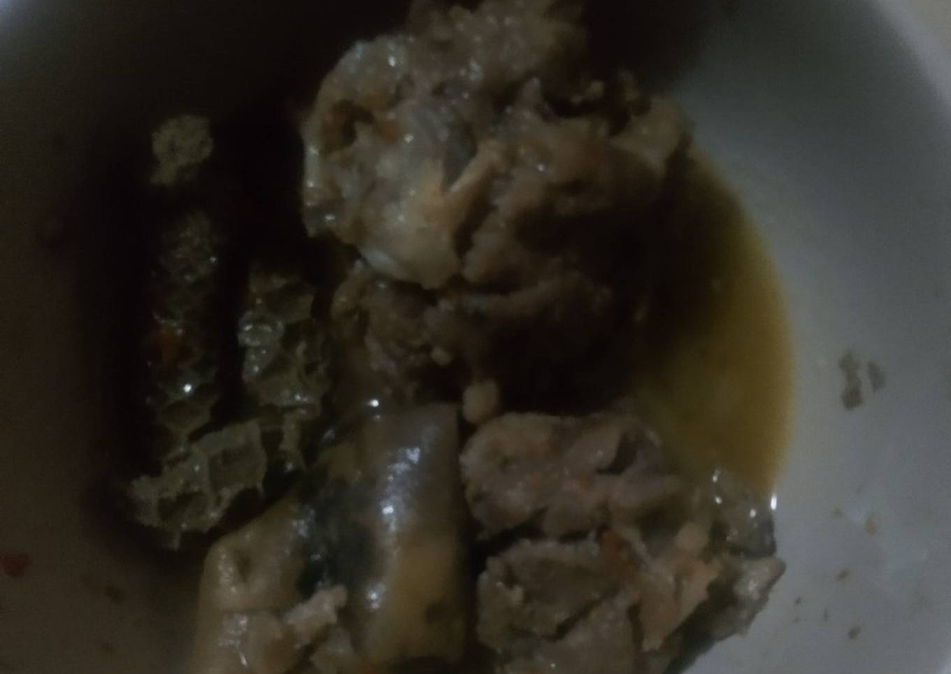 Goat meat pepper soup