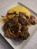 Polenta with Ossobuco alla Gremolada