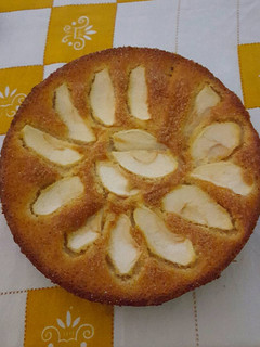 Una foto de Tarta de manzana rápida