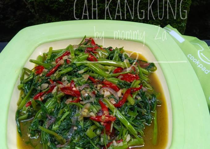 Resep Cah Kangkung🌱🌱 Oleh Mommy Za Cookpad