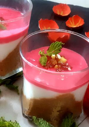 A picture of Milk pudding.