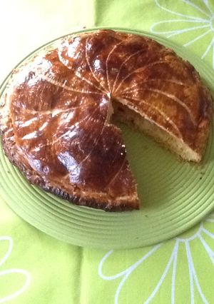 Une photo de Galette des Rois à la crème d’amandes