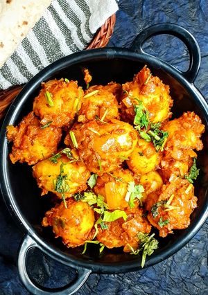 A picture of Bombay Potatoes.