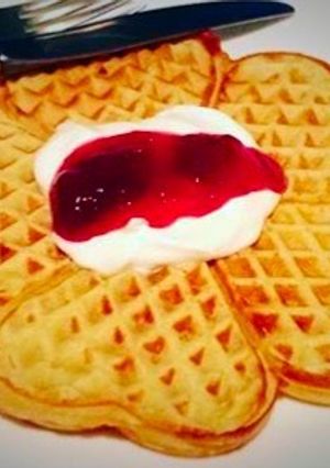 A picture of Granny’s Norwegian Waffles.