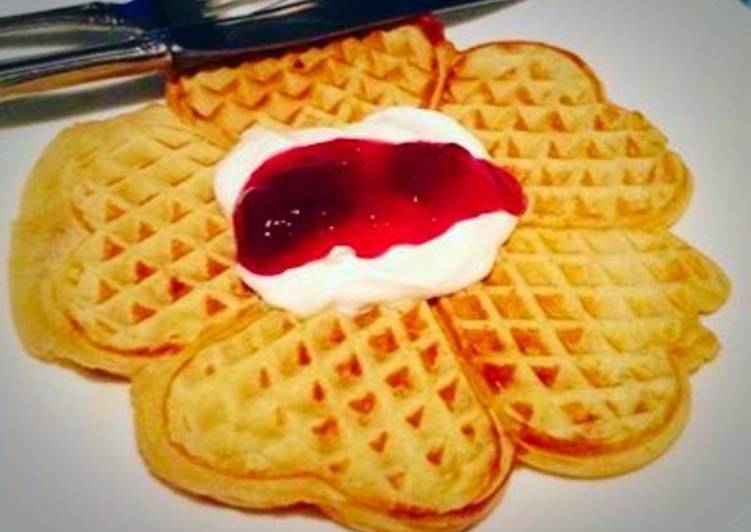 Simple Way to Cook Tasty Granny’s Norwegian Waffles