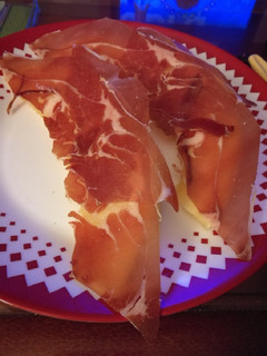 Una foto de Melón con jamón