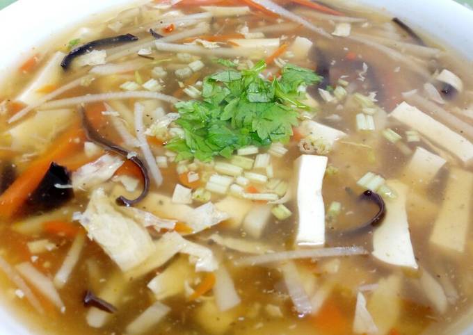 酸辣湯 全素 食譜與作法by 小時光廚房 Cookpad