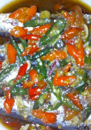 Foto resep Cuek pedas warna warni