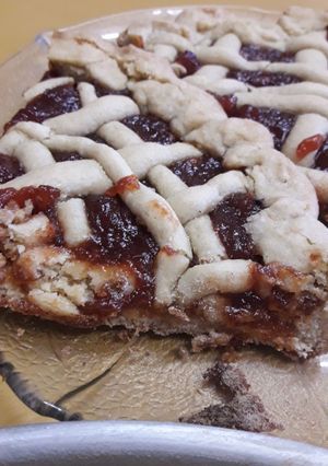 Una foto de Pastafrola de membrillo