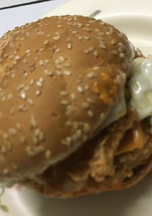 A picture of Zinger Burger.