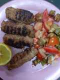 Kebab de ternera