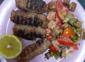 Una foto de Kebab de ternera